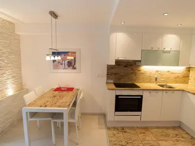 Küche/Küchenzeile in der Unterkunft Apartment Haus Flaminia by Interhome