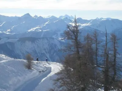 Naturlandschaft in der Nähe des Ferienhauses