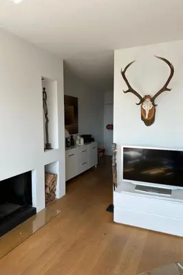Küche/Küchenzeile in der Unterkunft Apartment LaConcorde Golf App2 by Interhome