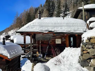 Holiday Home Spycher Niederwald by Interhome im Winter