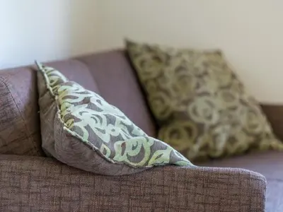 Ein Sitzbereich in der Unterkunft Apartment Chalet Lara by Interhome