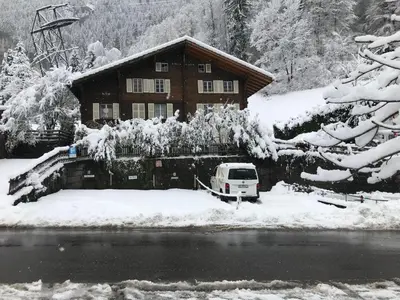 Grundriss der Unterkunft Apartment Chalet Tripfi by Interhome