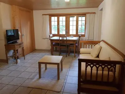 TV/Unterhaltungsangebot in der Unterkunft Apartment Haus Brog by Interhome