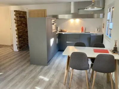 Küche/Küchenzeile in der Unterkunft Apartment Morgengruss by Interhome