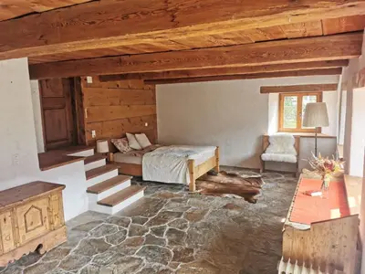 Ein Sitzbereich in der Unterkunft Apartment Rauft by Interhome