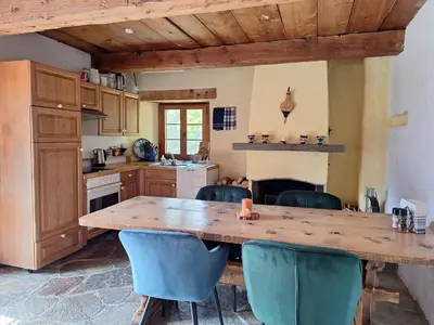 Küche/Küchenzeile in der Unterkunft Apartment Rauft by Interhome