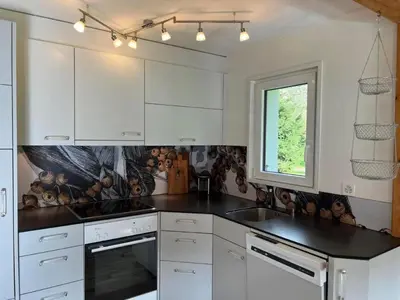 Grundriss der Unterkunft Apartment Berg-Ferienwohnung im Chalet Zirbeli by Interhome
