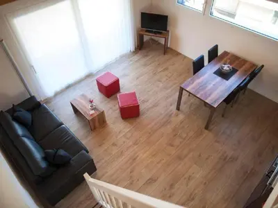 Ein Sitzbereich in der Unterkunft Apartment Lauigrund by Interhome