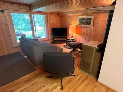 TV/Unterhaltungsangebot in der Unterkunft Holiday Home Chalet Bambi by Interhome