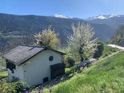 Naturlandschaft in der Nähe des Ferienhauses