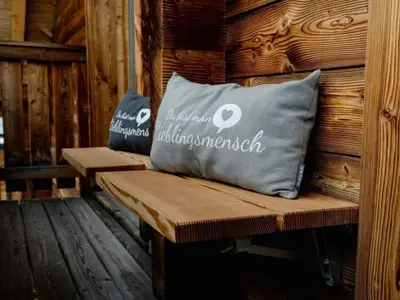 Ein Sitzbereich in der Unterkunft Apartment Mit Indoorrutschbahn by Interhome