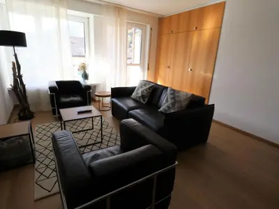 Ein Sitzbereich in der Unterkunft Apartment Siesta 3-5-Zimmer-Wohnung by Interhome