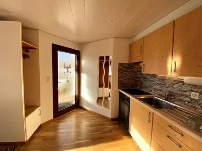 Küche/Küchenzeile in der Unterkunft Apartment Chalet Abendstern by Interhome