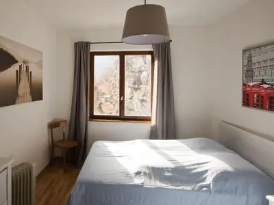 Ein Bett oder Betten in einem Zimmer der Unterkunft Holiday Home Casa-Onsernone by Interhome