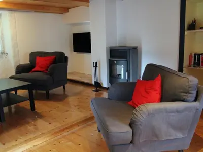Ein Sitzbereich in der Unterkunft Holiday Home Casa-Onsernone by Interhome