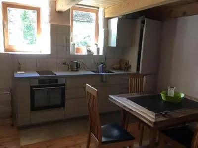 Küche/Küchenzeile in der Unterkunft Holiday Home Rustikales Ca'd'Damunt by Interhome