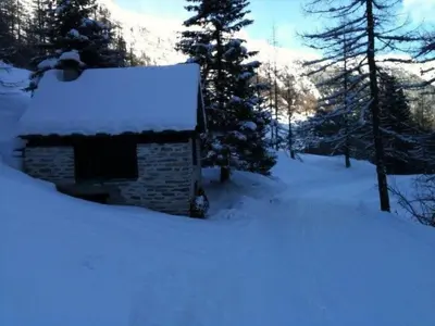 Holiday Home Rustico Bersacola by Interhome im Winter