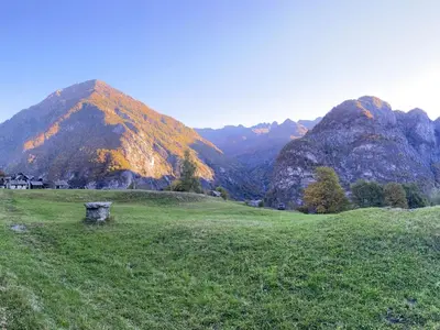 Naturlandschaft in der Nähe des Ferienhauses