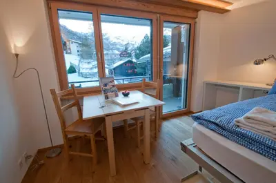 Ein Bett oder Betten in einem Zimmer der Unterkunft Studio Rollin