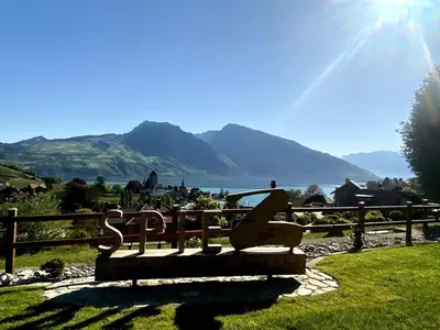 Naturlandschaft in der Nähe der Ferienwohnung