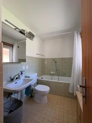 Ein Badezimmer in der Unterkunft Salü 5
