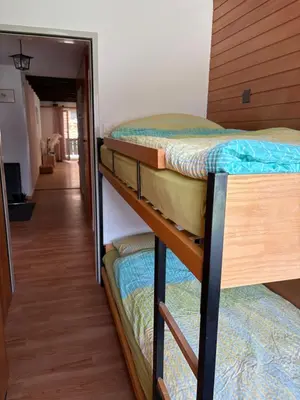 Ein Bett oder Betten in einem Zimmer der Unterkunft Salü 5