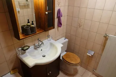 Ein Badezimmer in der Unterkunft Résidence d'Evolène