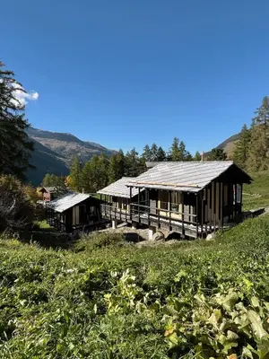 Naturlandschaft in der Nähe des Chalets