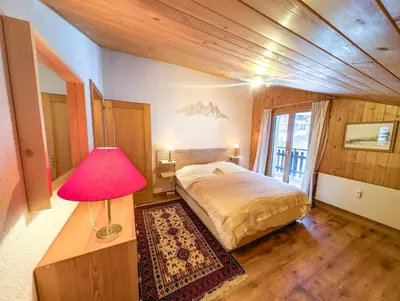Ein Bett oder Betten in einem Zimmer der Unterkunft Cocon Alpin: Vue Imprenable, Central & Calme