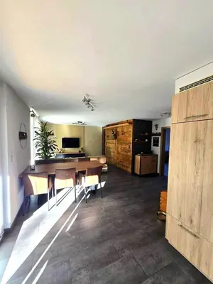 Küche/Küchenzeile in der Unterkunft Appartement Combalette à Euseigne, au coeur du Val d'Hérens