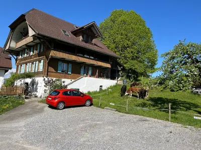 Das Gebäude in dem sich das Bed & Breakfast befindet