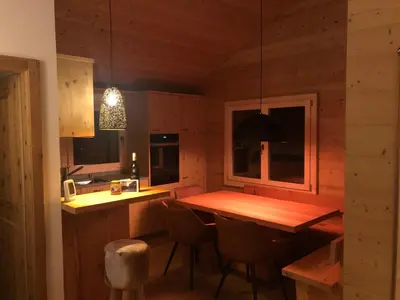 Küche/Küchenzeile in der Unterkunft Chalet Tilly
