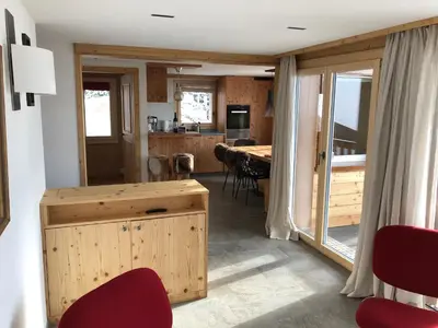 Küche/Küchenzeile in der Unterkunft Chalet Tilly