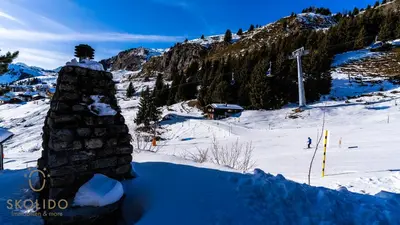 Haus Chämihitta, Riederalp Moosfluh im Winter