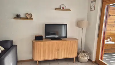 TV/Unterhaltungsangebot in der Unterkunft Summit & Spring Studio - Leukerbad