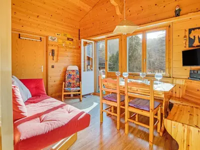 TV/Unterhaltungsangebot in der Unterkunft Cozy Chalet Apartment in the Heart of Lenk