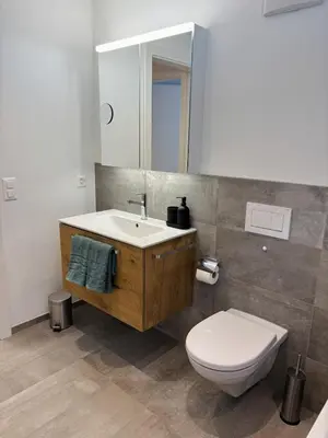 Ein Badezimmer in der Unterkunft Apartment Bergzauber Zermatt