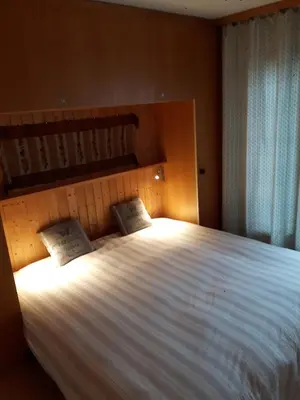 Ein Bett oder Betten in einem Zimmer der Unterkunft Greppons P 023 - MOUNTAIN apartment 8 pers