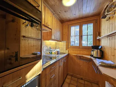 Küche/Küchenzeile in der Unterkunft Chalet Le Camée