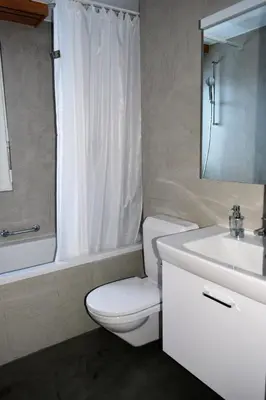 Ein Badezimmer in der Unterkunft Haus Amasaas