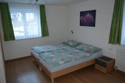 Ein Bett oder Betten in einem Zimmer der Unterkunft Haus Amasaas