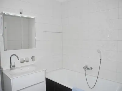 Ein Badezimmer in der Unterkunft Brig City Apartment
