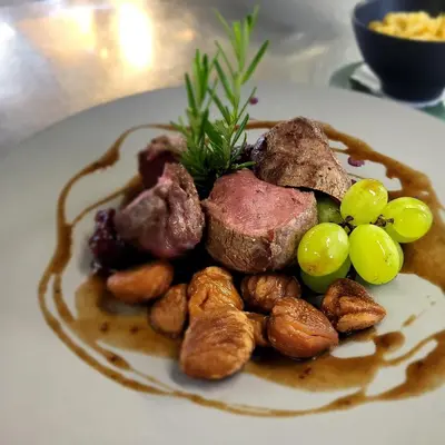 Essen im Hotel oder in der Nähe