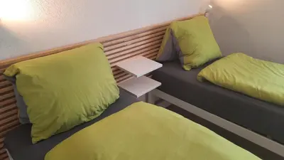 Ein Bett oder Betten in einem Zimmer der Unterkunft Guesthouse Petit Pré