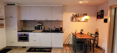 Küche/Küchenzeile in der Unterkunft Guesthouse Petit Pré