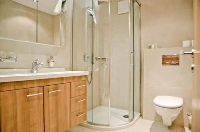 Ein Badezimmer in der Unterkunft Apartment Delta - GRIWA RENT AG