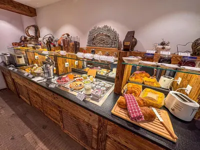 Essen im Aparthotel oder in der Nähe