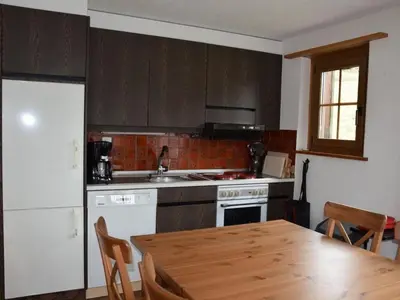 Küche/Küchenzeile in der Unterkunft Apartment Brandegg 4 by Interhome
