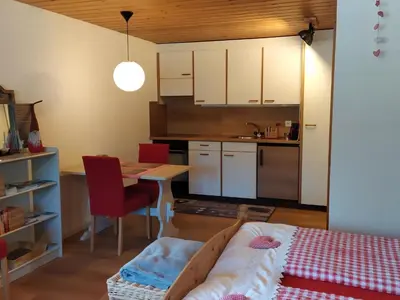 Küche/Küchenzeile in der Unterkunft Apartment Bühlmann by Interhome