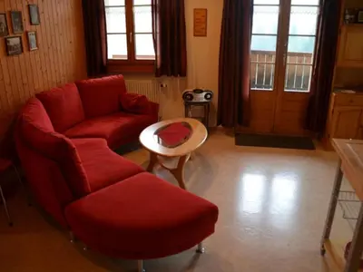 Ein Sitzbereich in der Unterkunft Apartment Adlerhorst by Interhome
